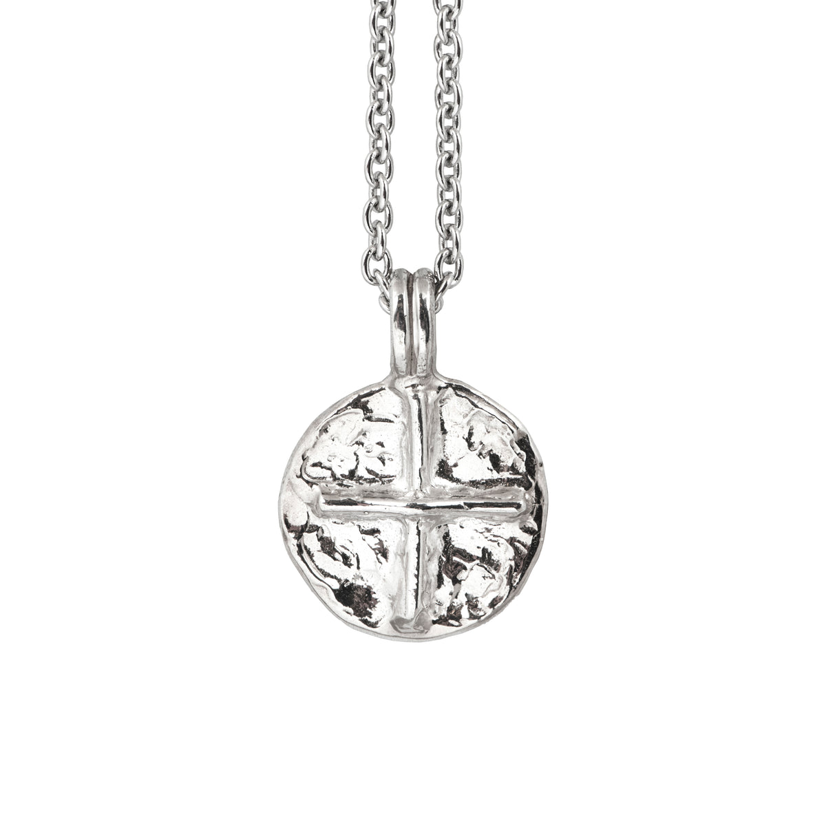 Divine Guidance silver Cross. Cristina Tamames Jewelry Designer
